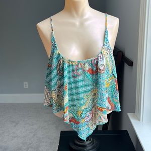 Paisley Crop Top